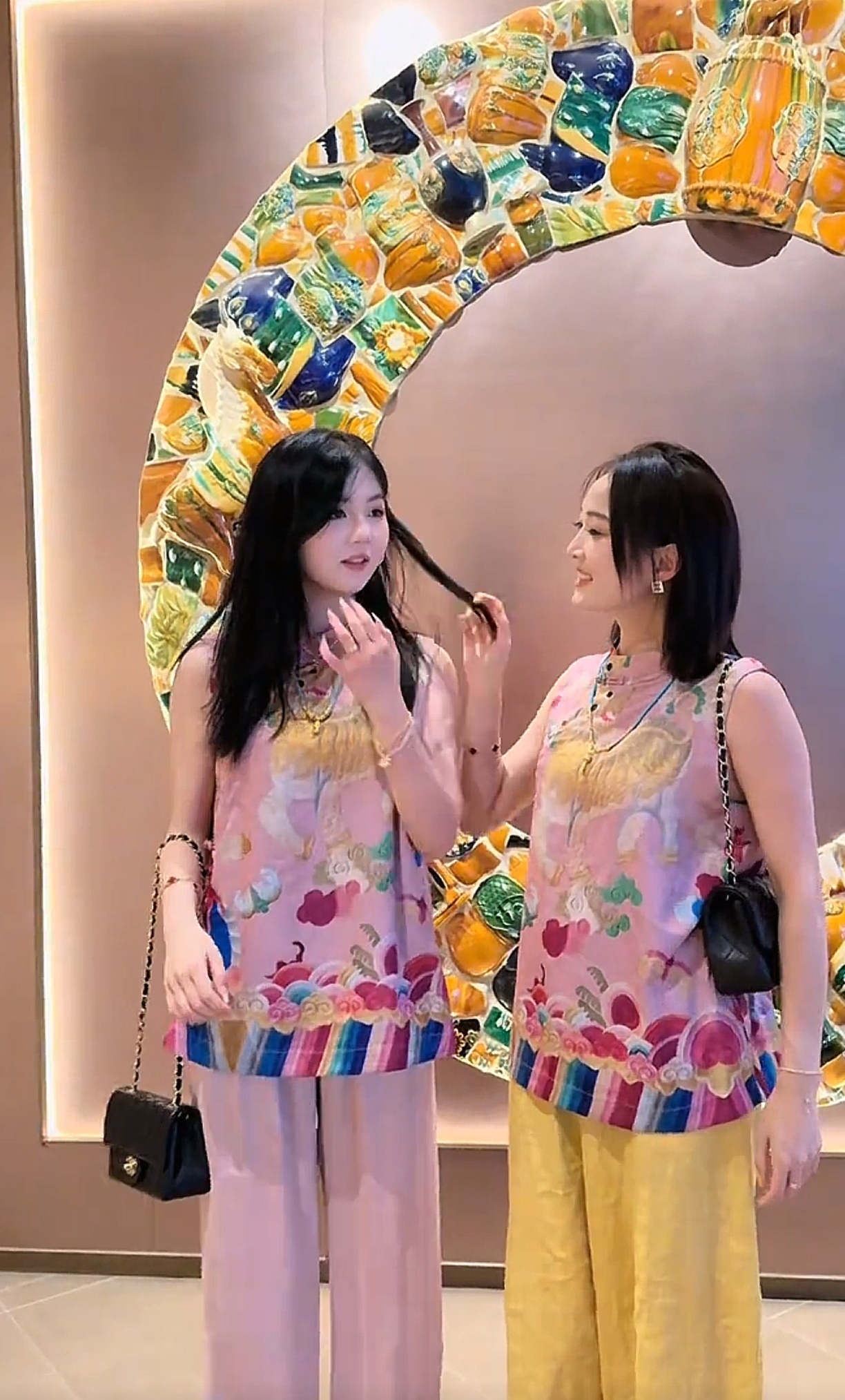 A26127刘梅家国风旗袍上衣