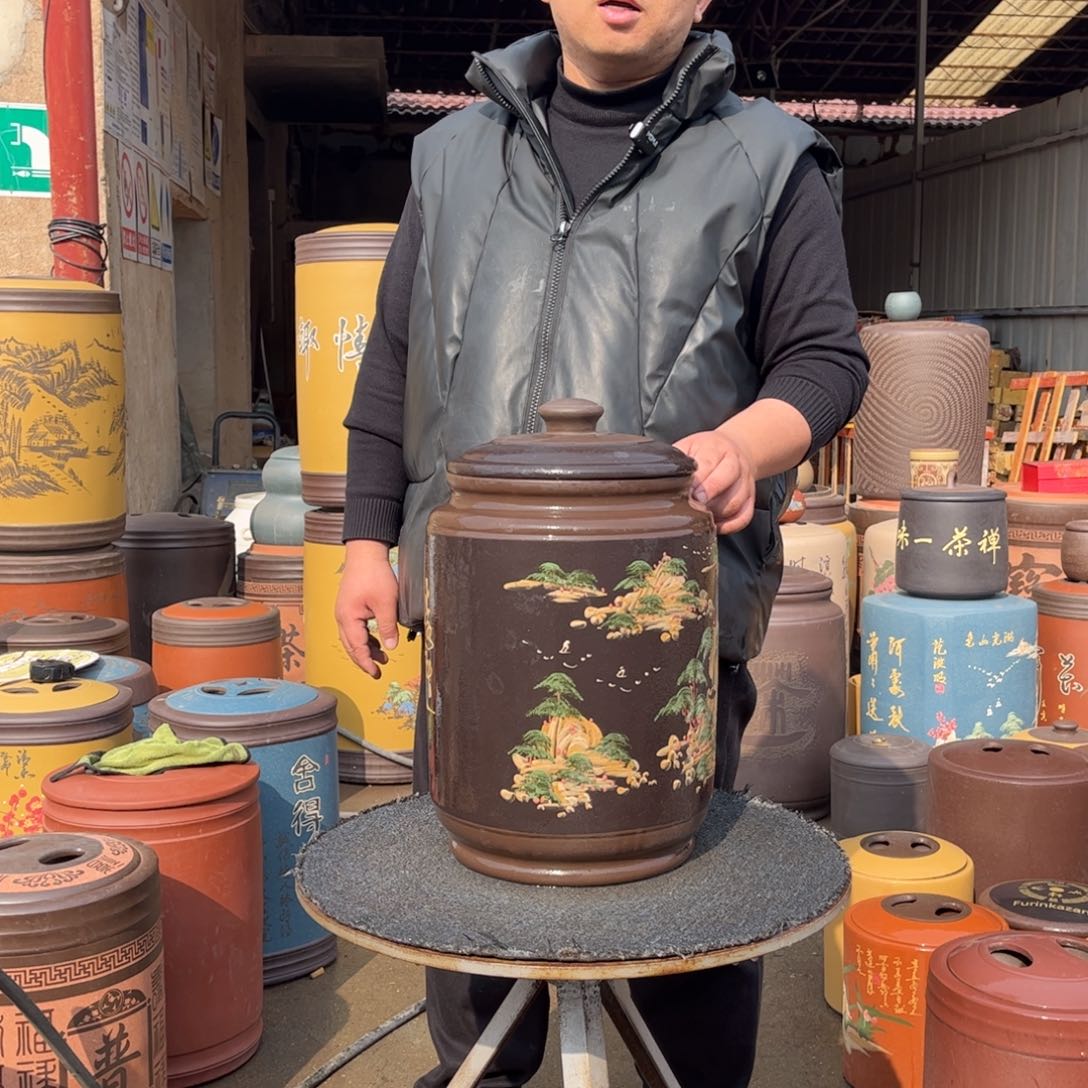 紫砂茶叶罐茶叶罐