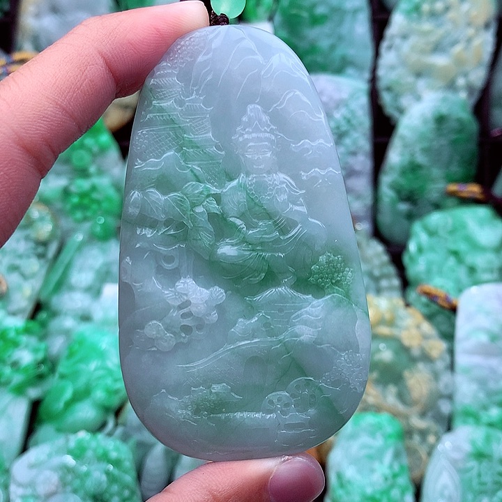 翡翠吊坠(不含链)未镶嵌