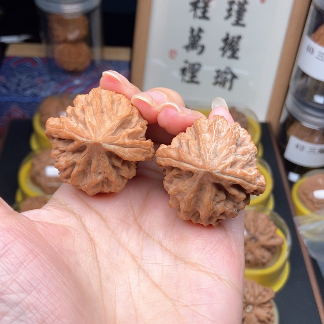 把件文玩核桃40龙门涧