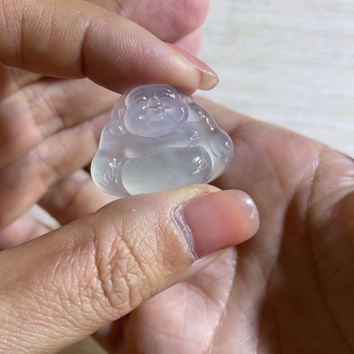 翡翠颈饰未镶嵌佛公