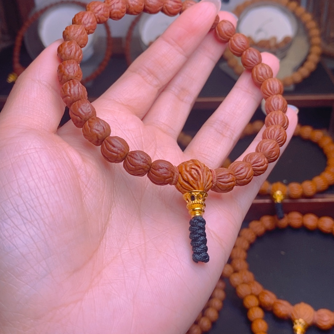 阿***深手串桃核龙文桃核09