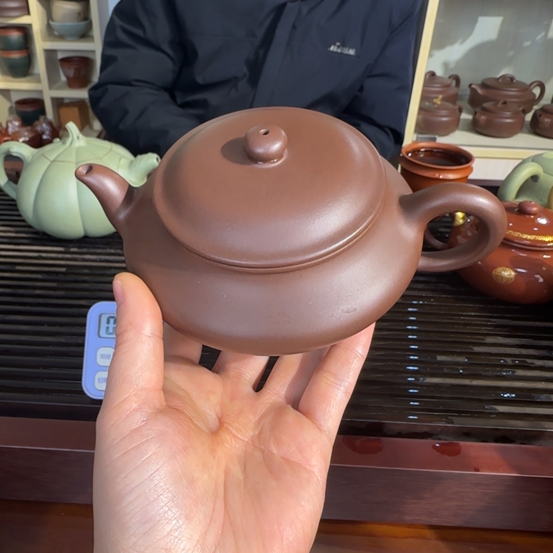 紫砂茶壶清**蕖宜兴紫砂壶
