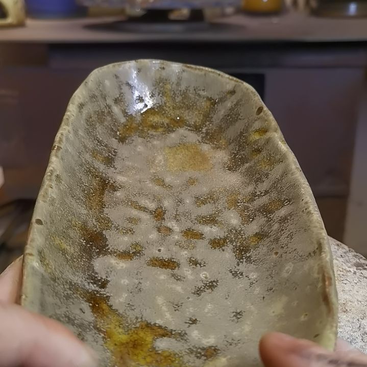 盘手工高温原矿窑变