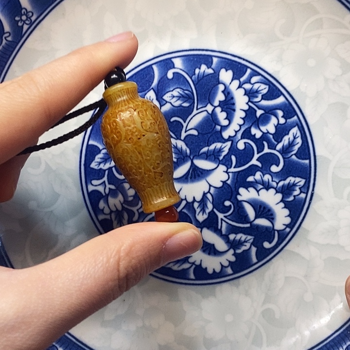 瓷片瓷片 瓷器 摆件1个