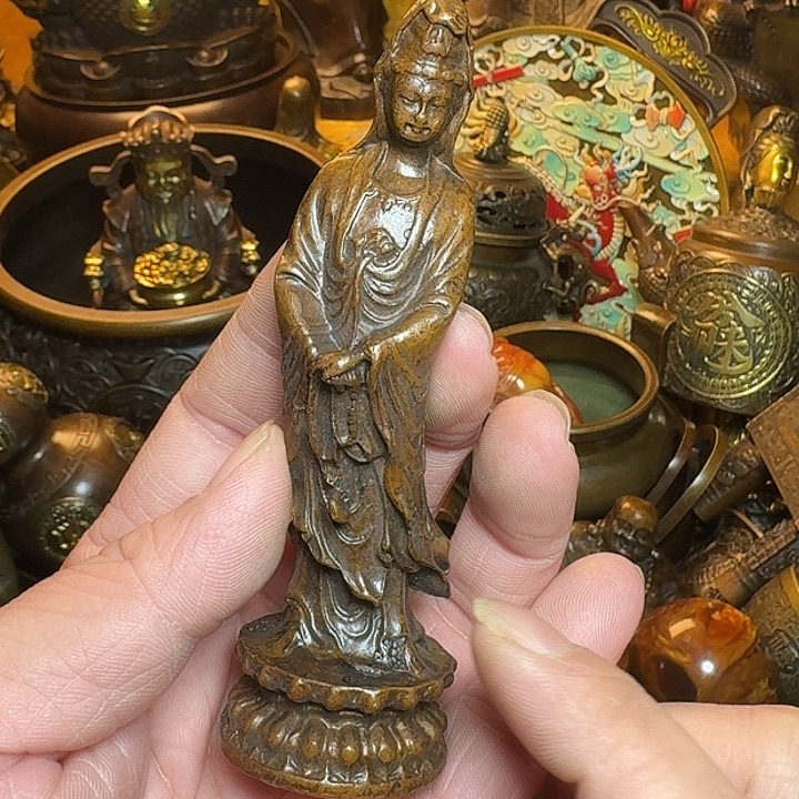 铜器摆件收收藏藏