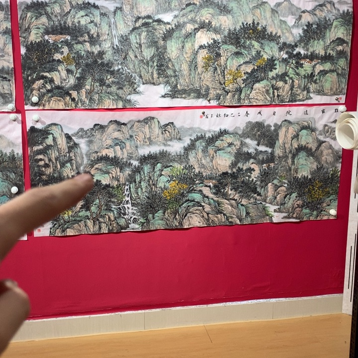 尽***之国画王玉花老师作品