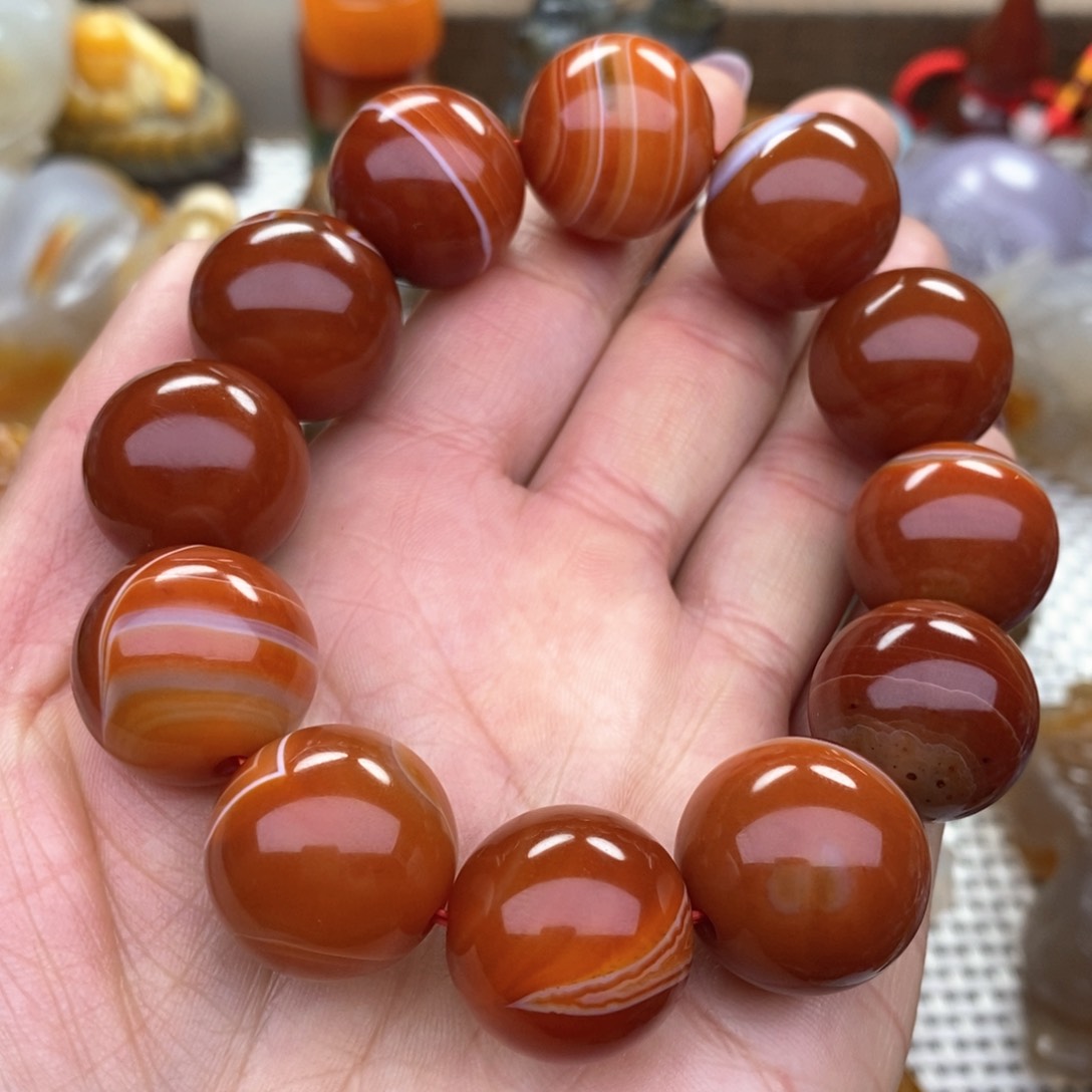 玛瑙/玉髓手串未镶嵌