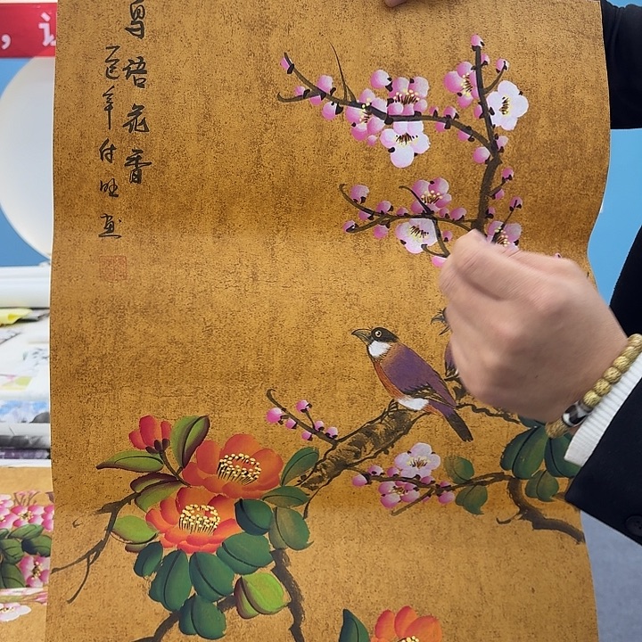 国画手绘国画作品