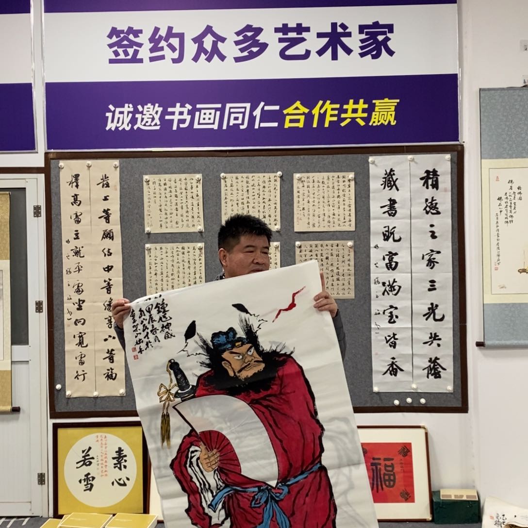 书法丁老师国画作品