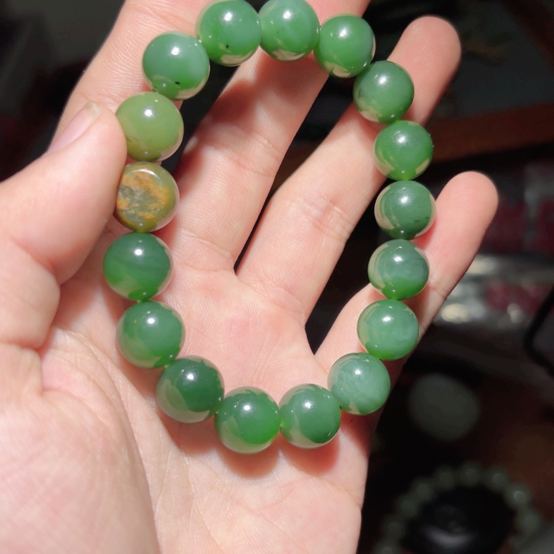 和田玉手链未镶嵌