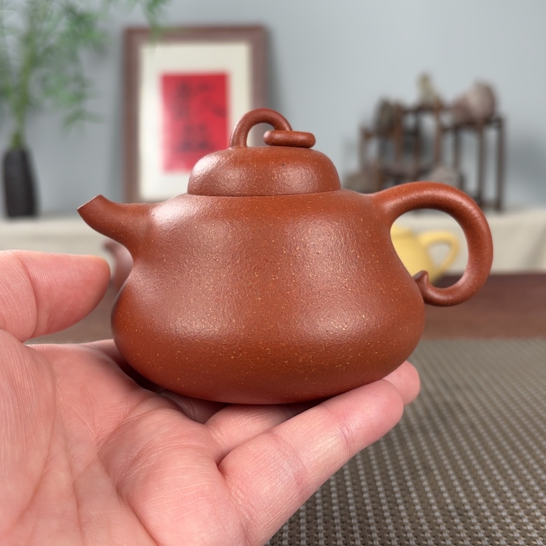 紫砂茶壶黄龙山原矿紫砂壶