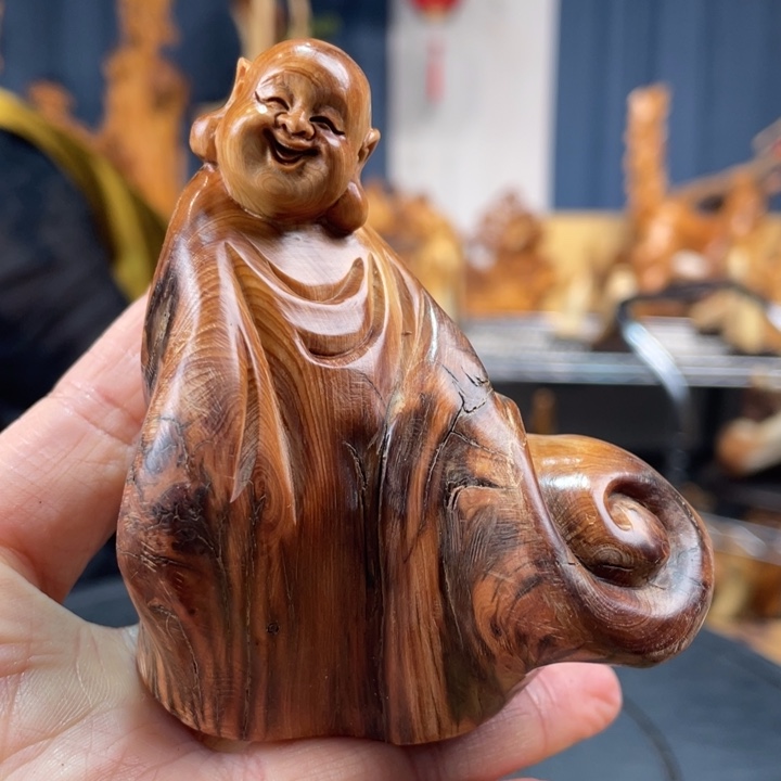 柏木（崖柏）手把件