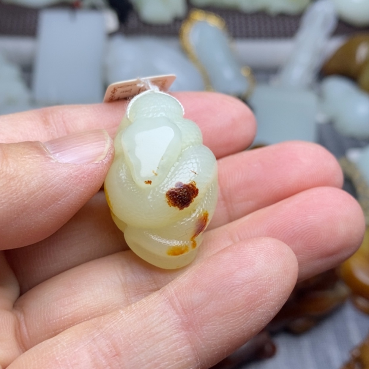 【闪购商品】和田玉（糖玉）颈饰未镶嵌