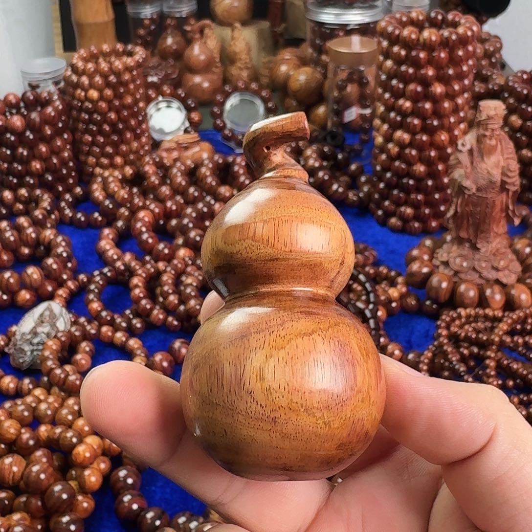 把件黄花梨/降香黄檀正宗海黄葫芦