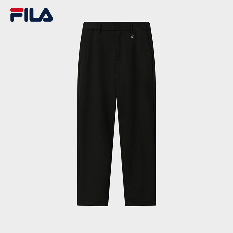 Fila/斐乐男款【气凝胶科技保暖裤】商务直筒针织长裤F11M542605F
