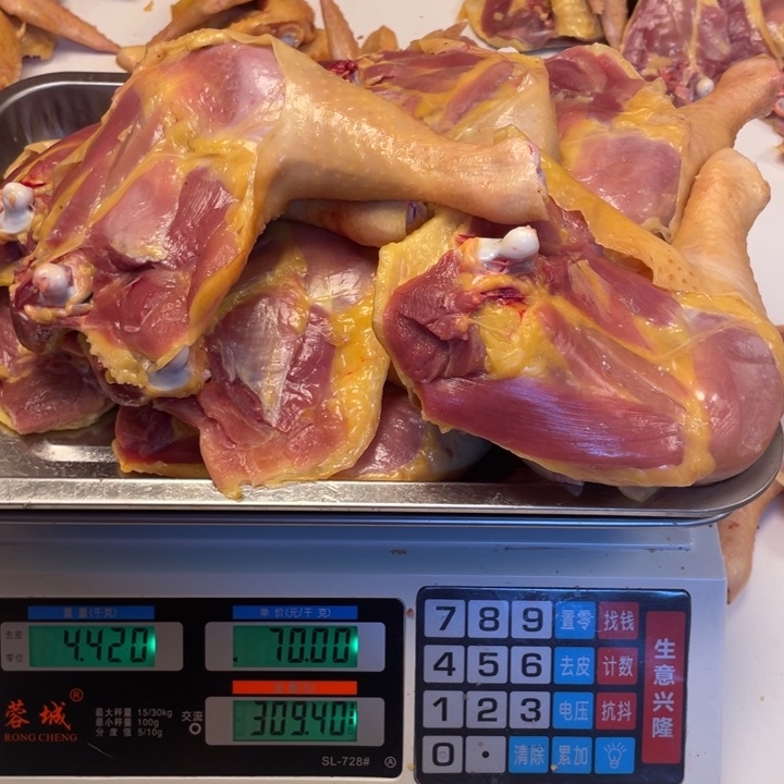 低温冷冻60天中国大陆食用农产品鸡腿