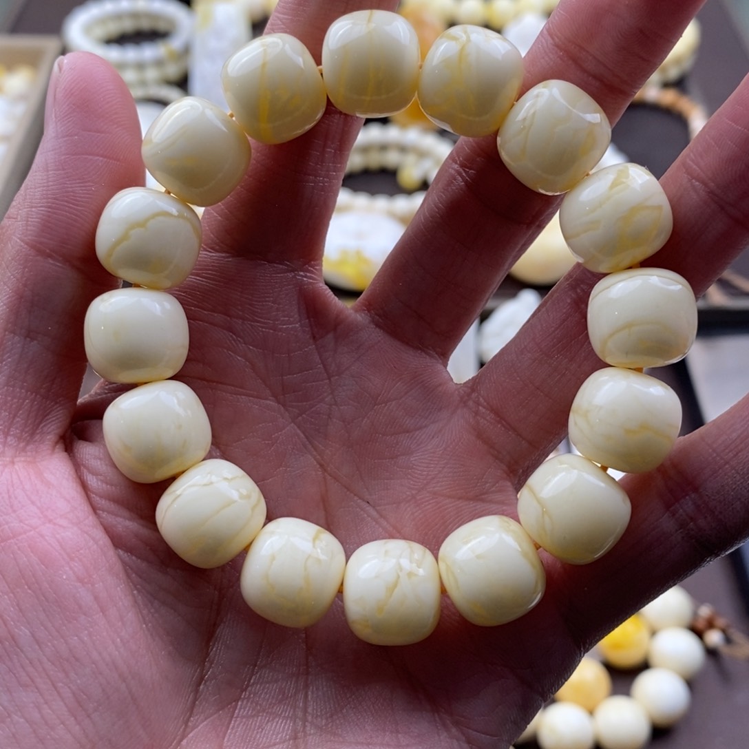 琥珀裸石未镶嵌蜜蜡吊坠项链腰链