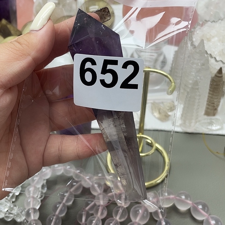 *****未镶嵌珠宝半成品紫晶652