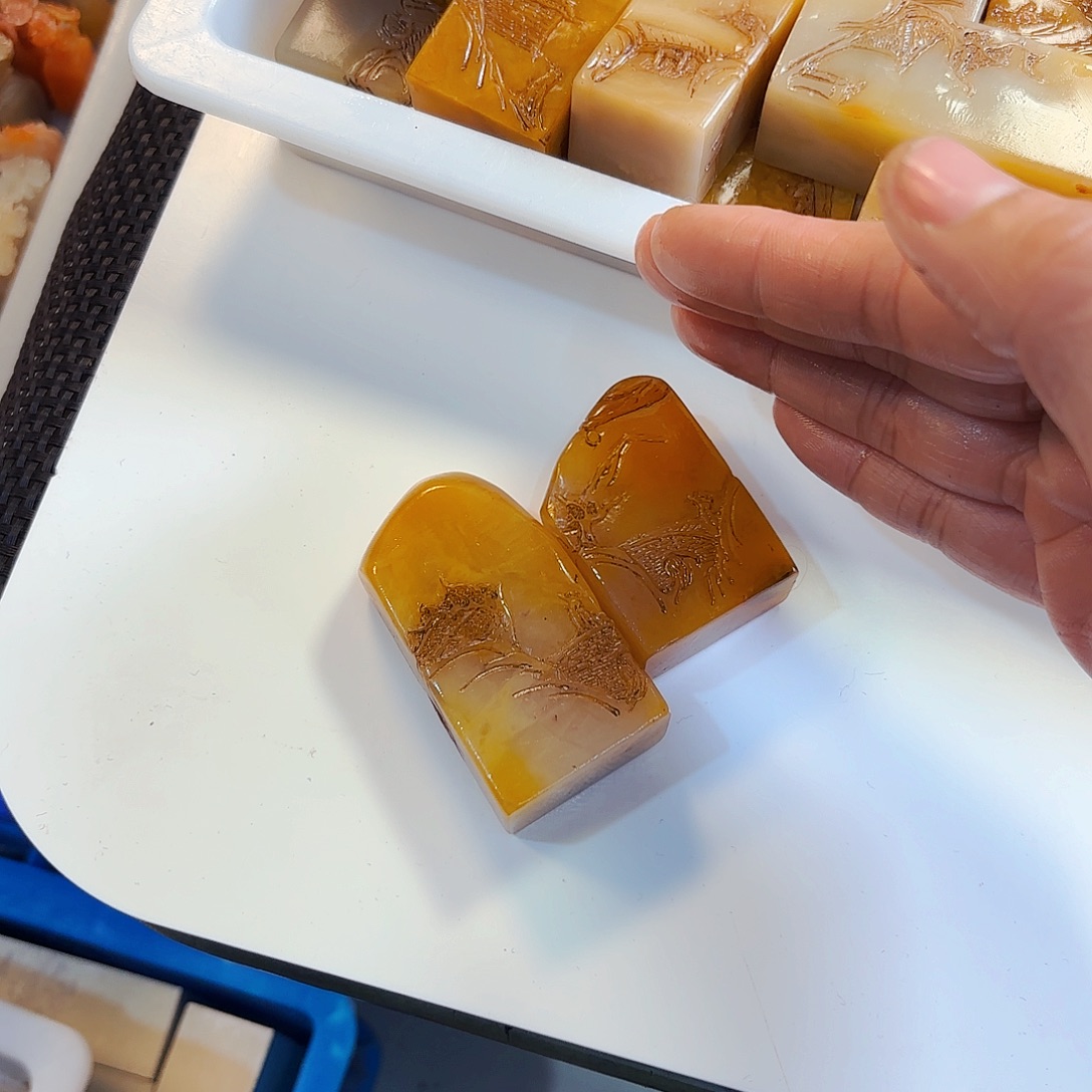 淡***然印石青田石你在那里干