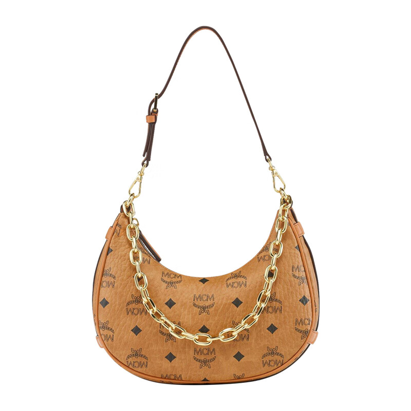 【520好礼】MCM小号月牙包腋下包手提单肩包