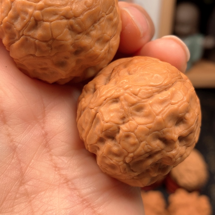 桃核把件玄武元宝