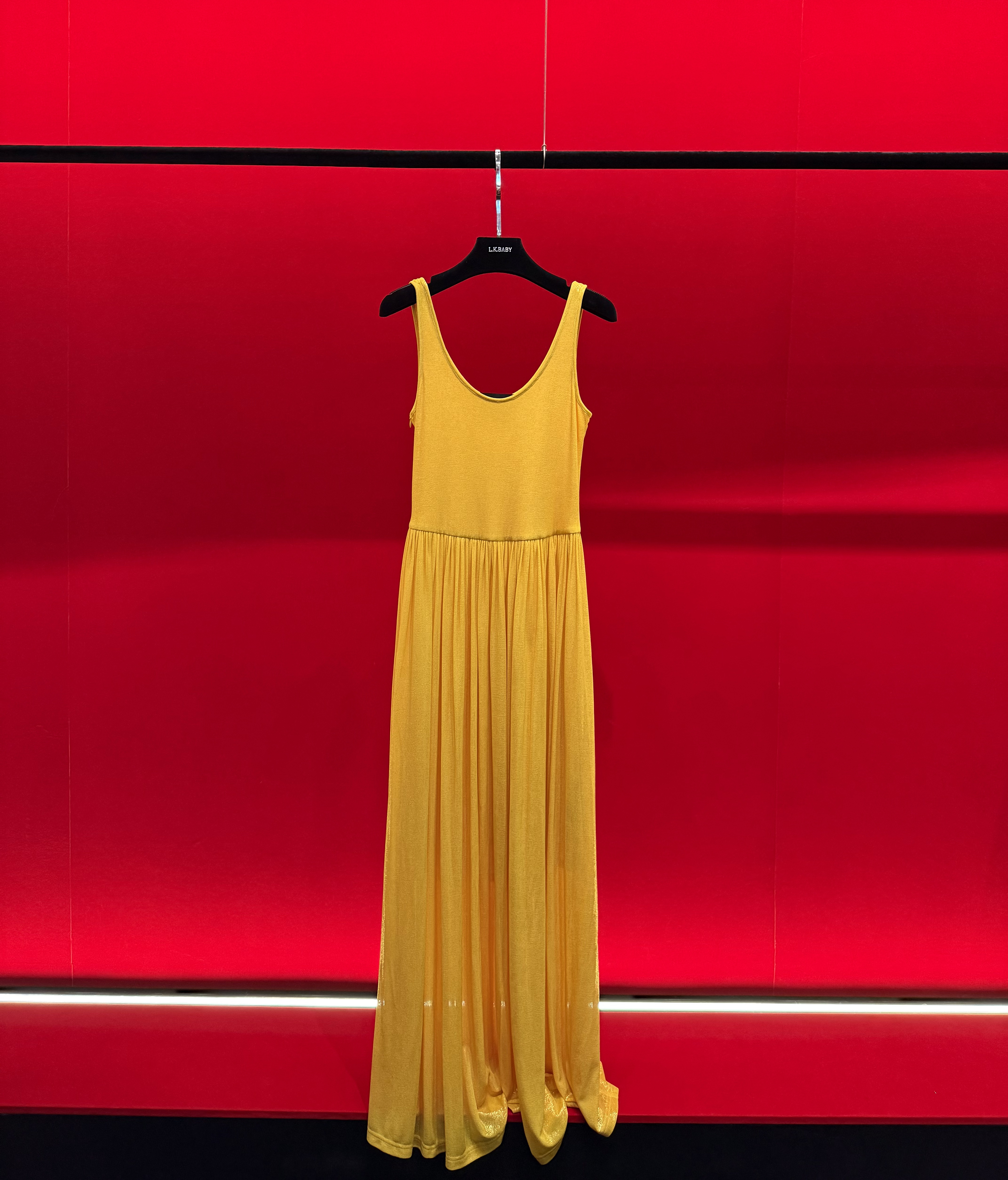 【L.K.BABY】 气质轻奢显瘦背心U领连衣裙