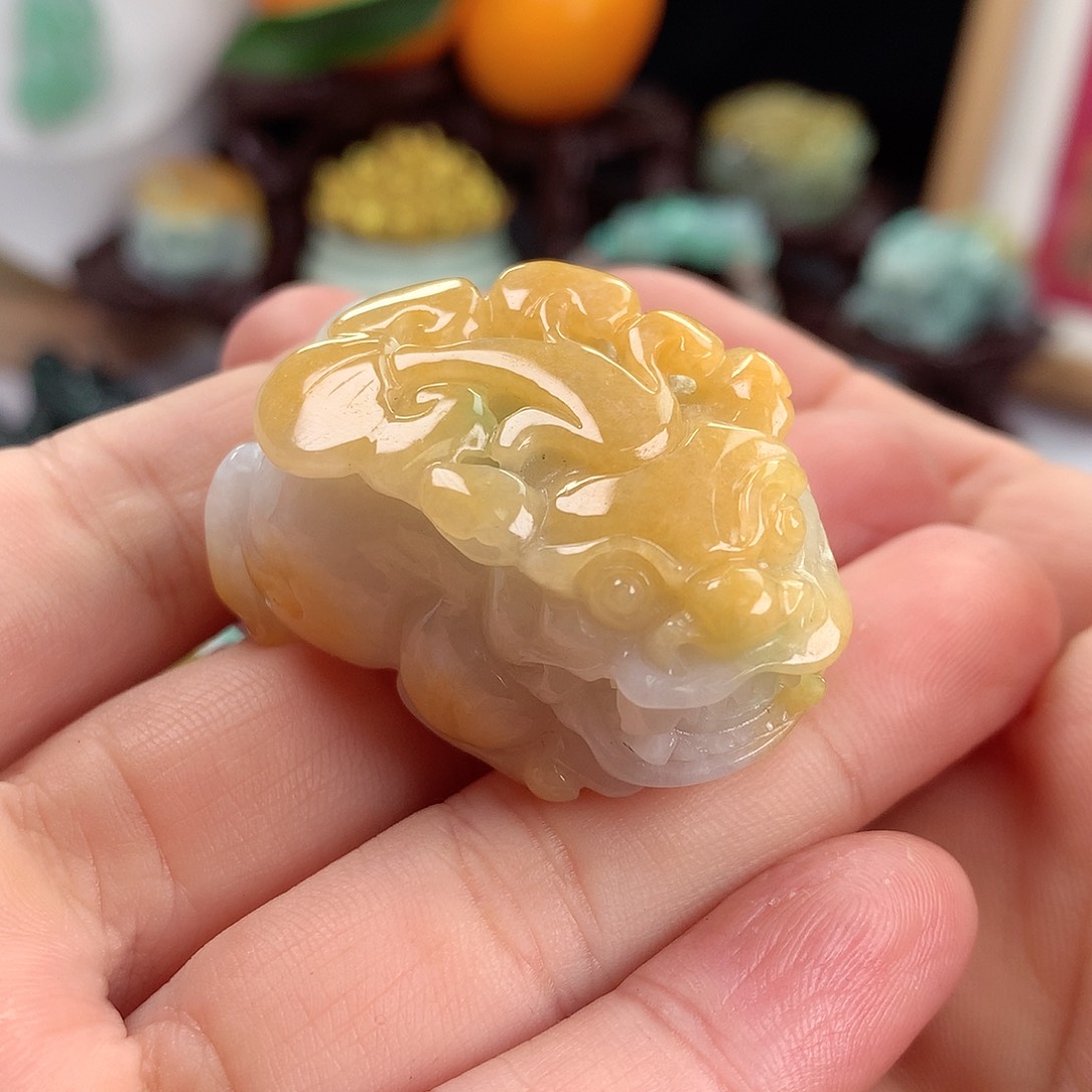 【闪购商品】翡翠颈饰未镶嵌翡翠貔貅