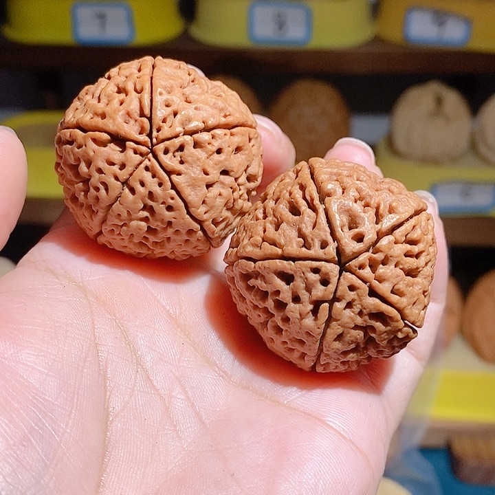 野生五瓣大金刚手把件38