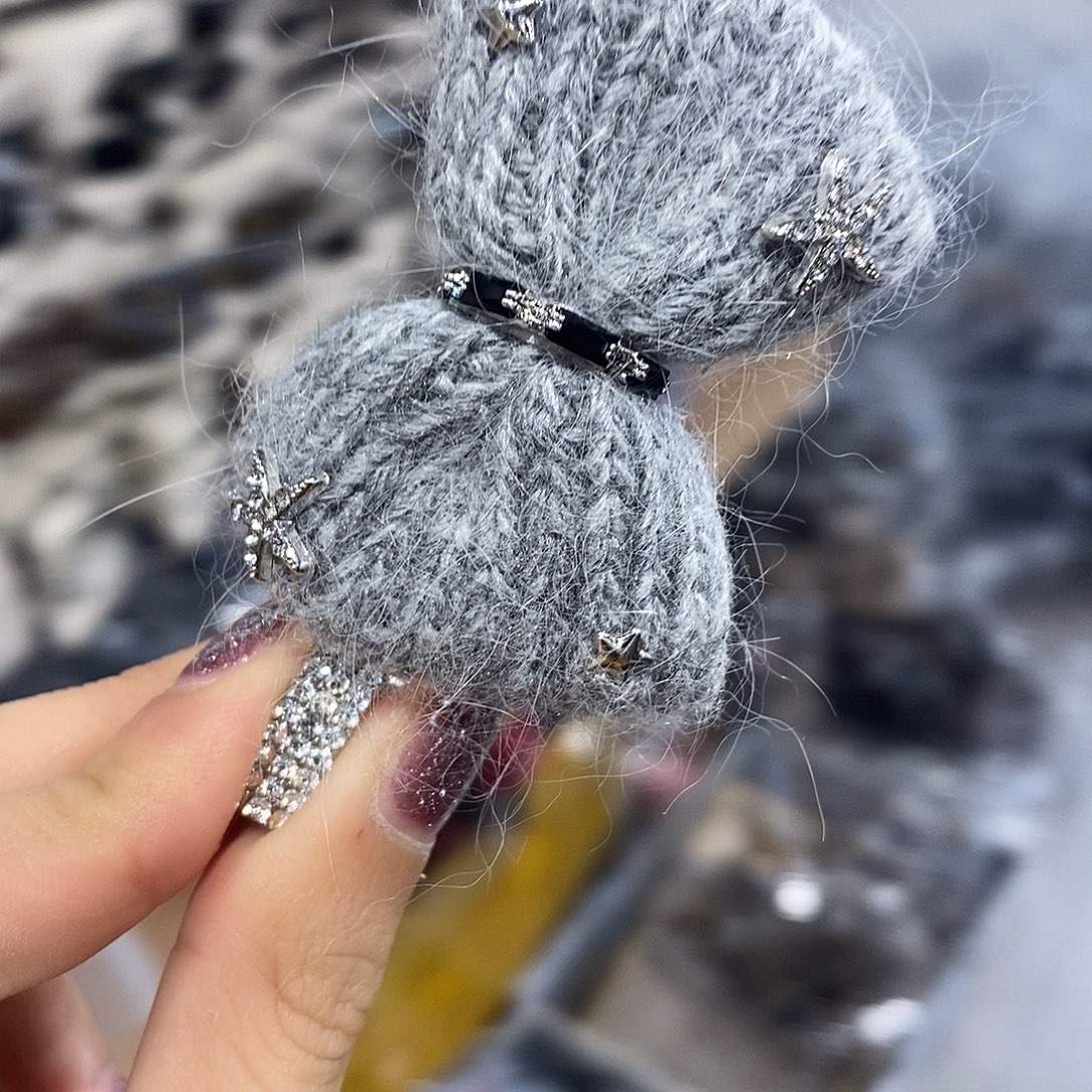 琉璃纯铜925银鸭嘴夹