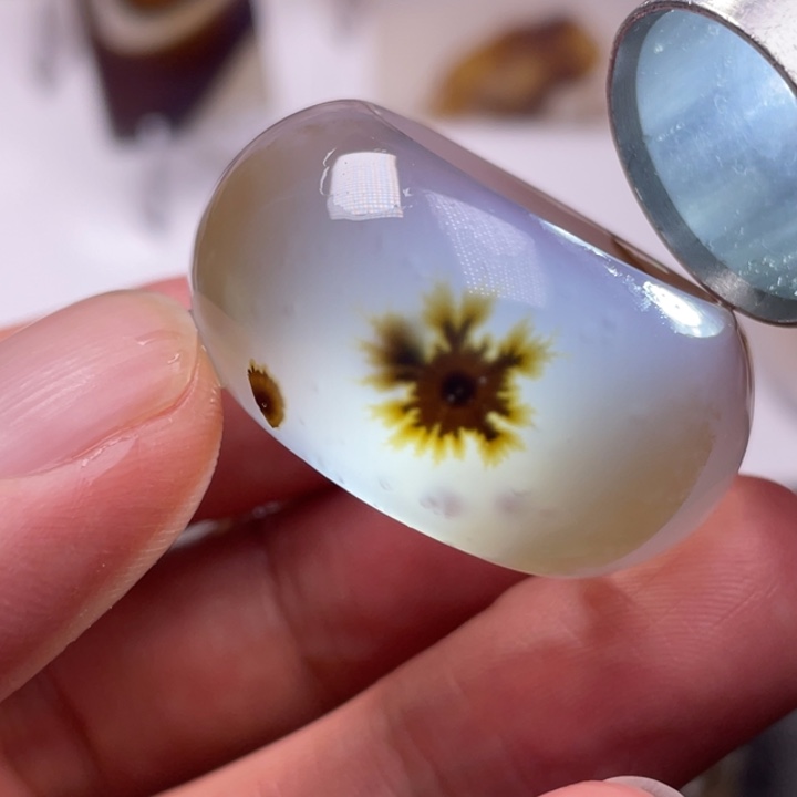 玛瑙/玉髓未镶嵌吊坠(不含链)