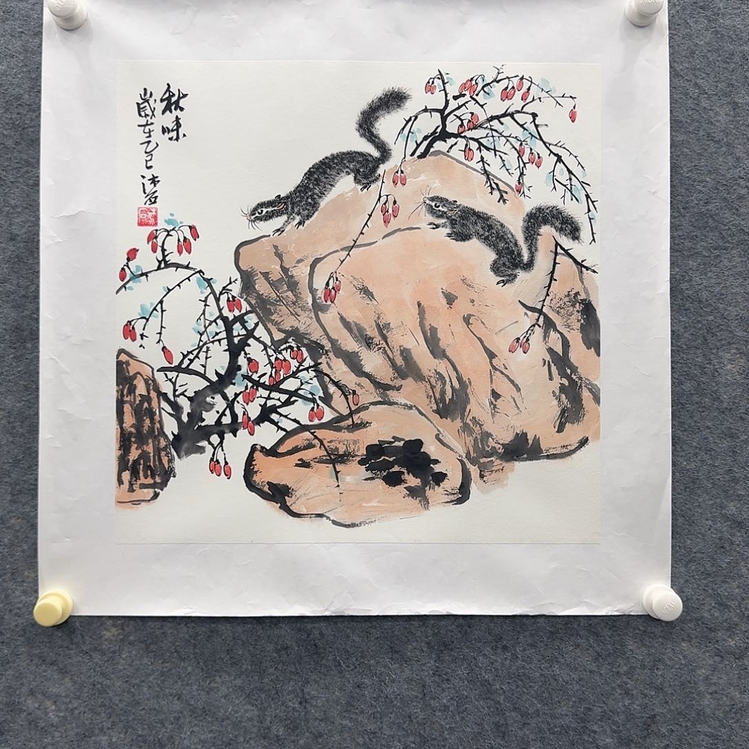 国画国画纯手绘制