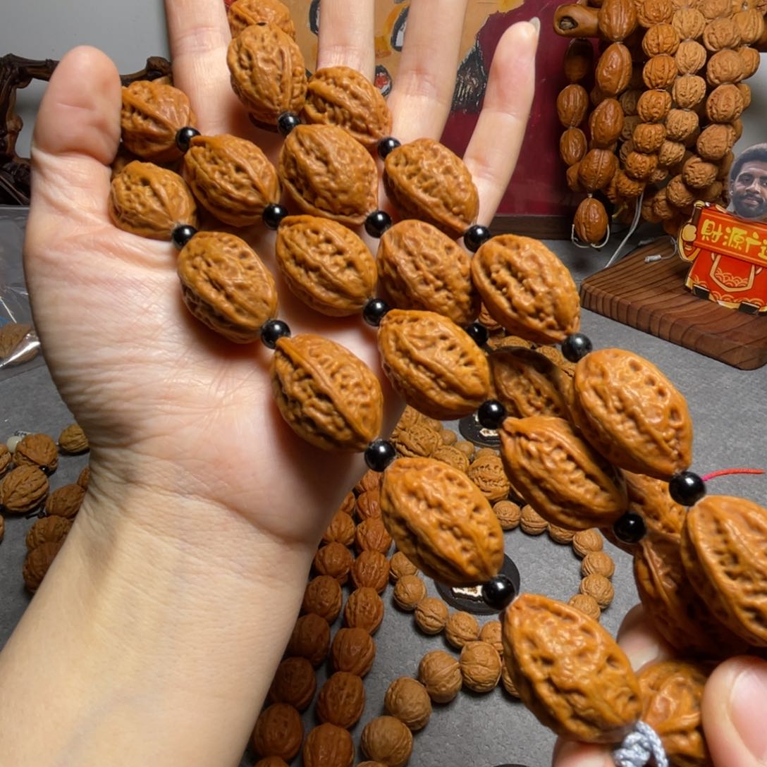 核桃粗筋八棱脖挂88