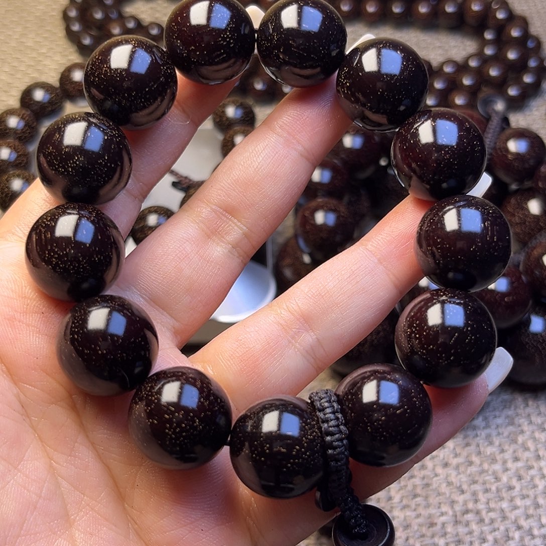 檀香紫檀（小叶紫檀）1.8 13颗满星