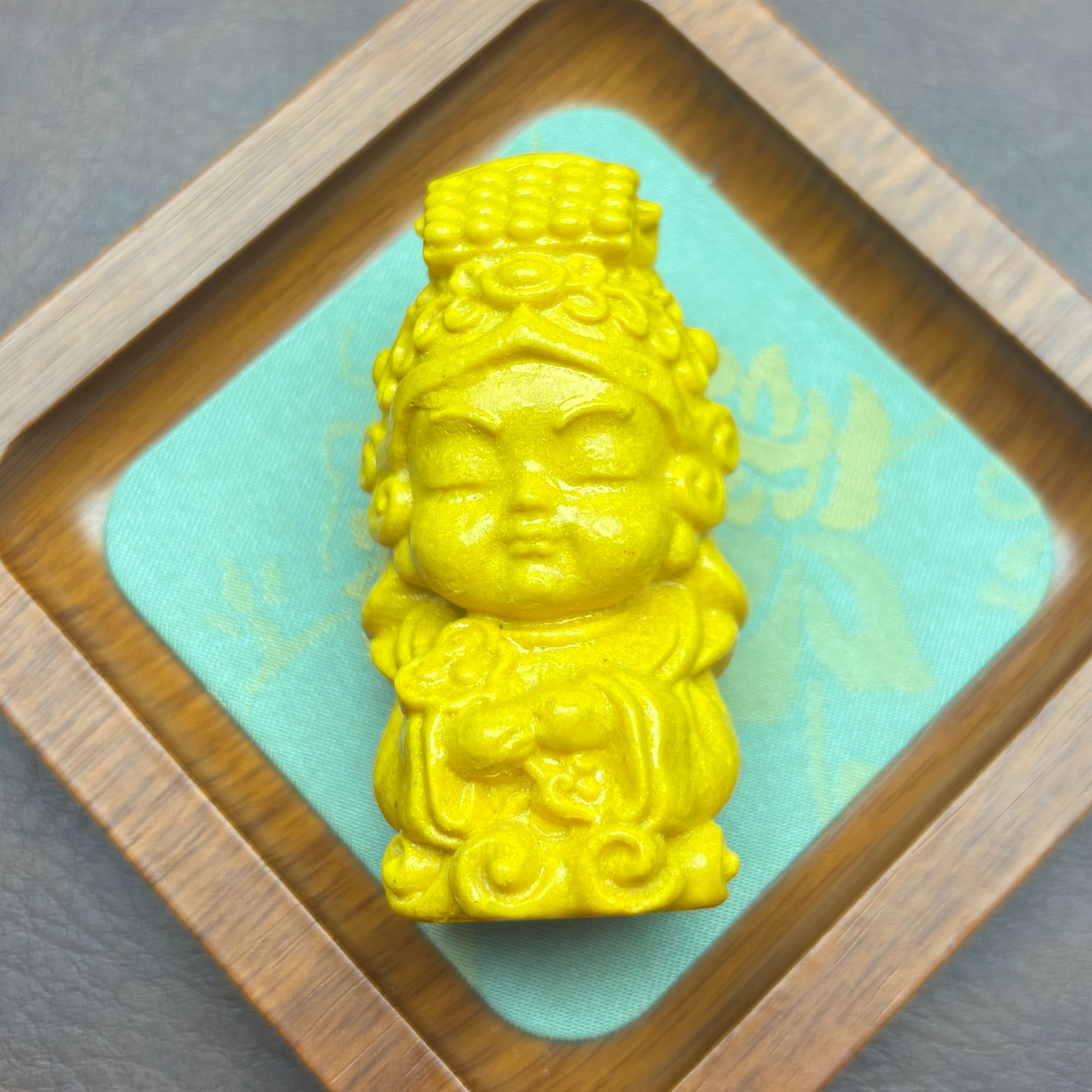 非金属珐琅手链 皇冠 妈祖手摆件 S82