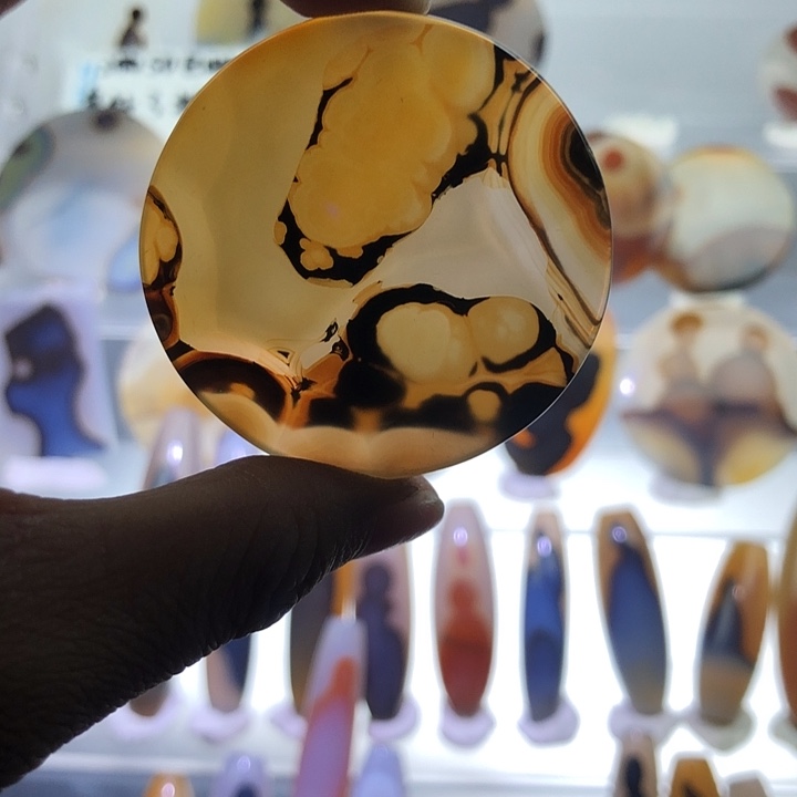 查罗石未镶嵌珠宝半成品58