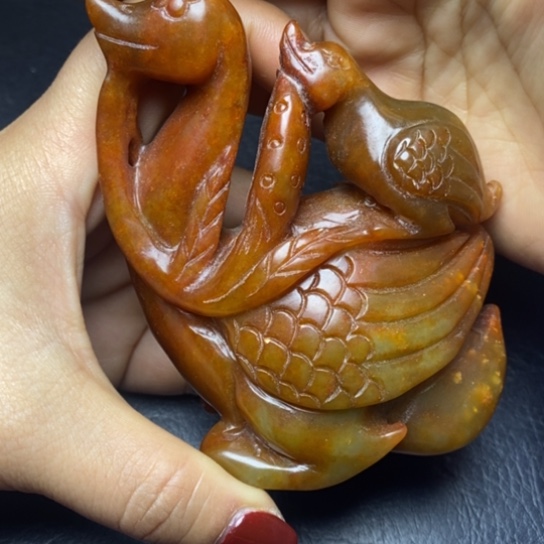 和田玉（糖玉）挂件未镶嵌