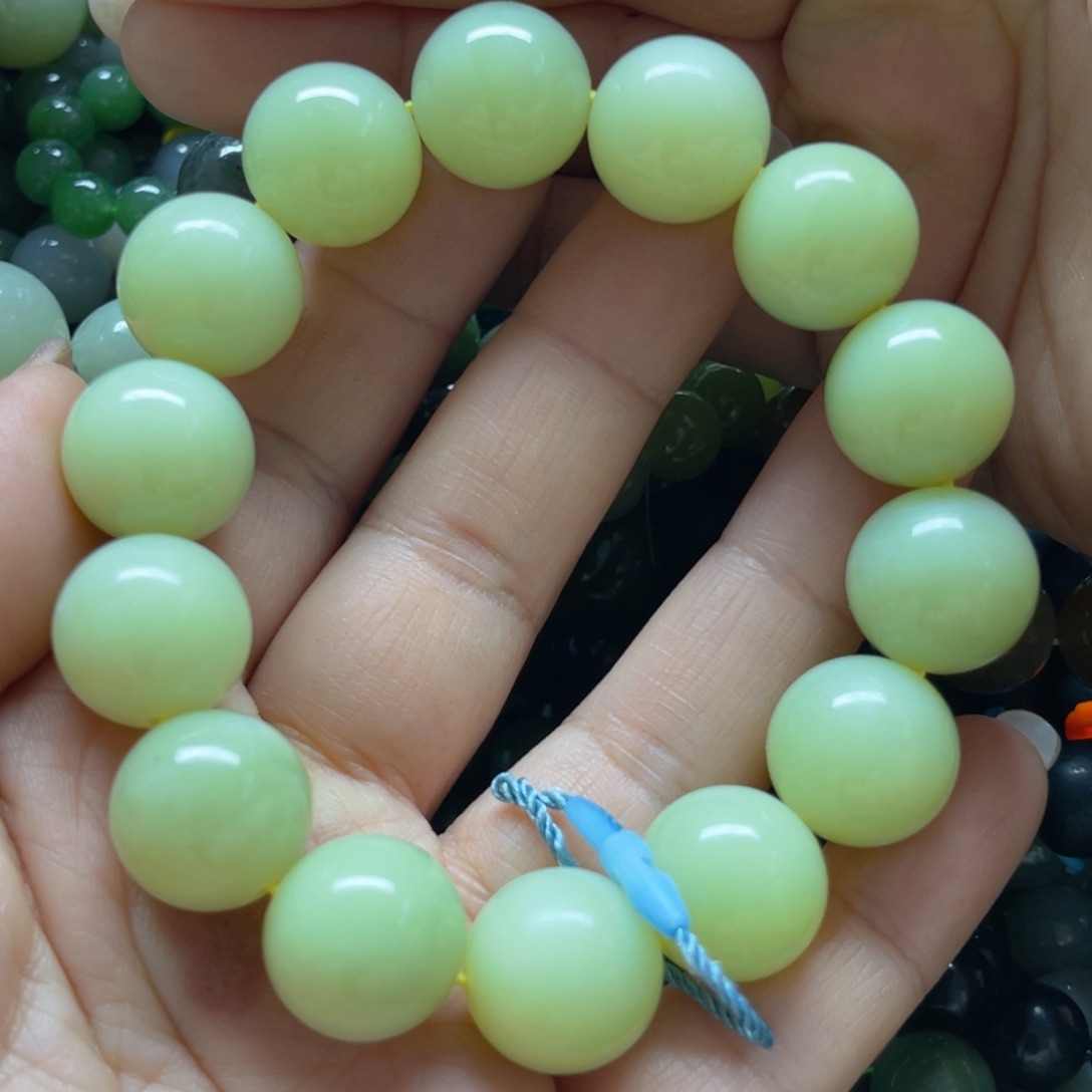 和田玉手链未镶嵌