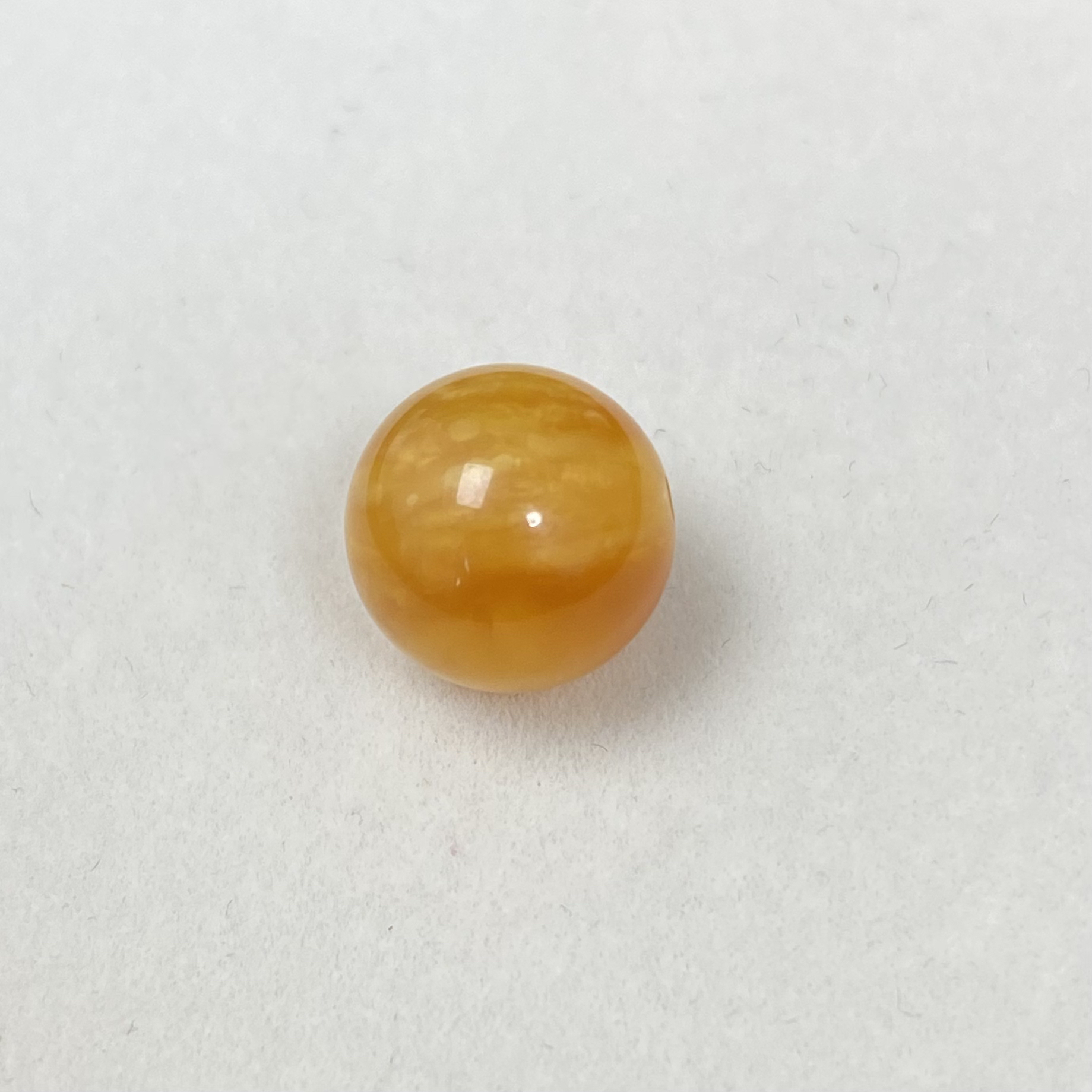 天然蜜蜡老花蜡圆珠尺寸11.5mm文玩单珠配珠配饰有荧光猫眼纹