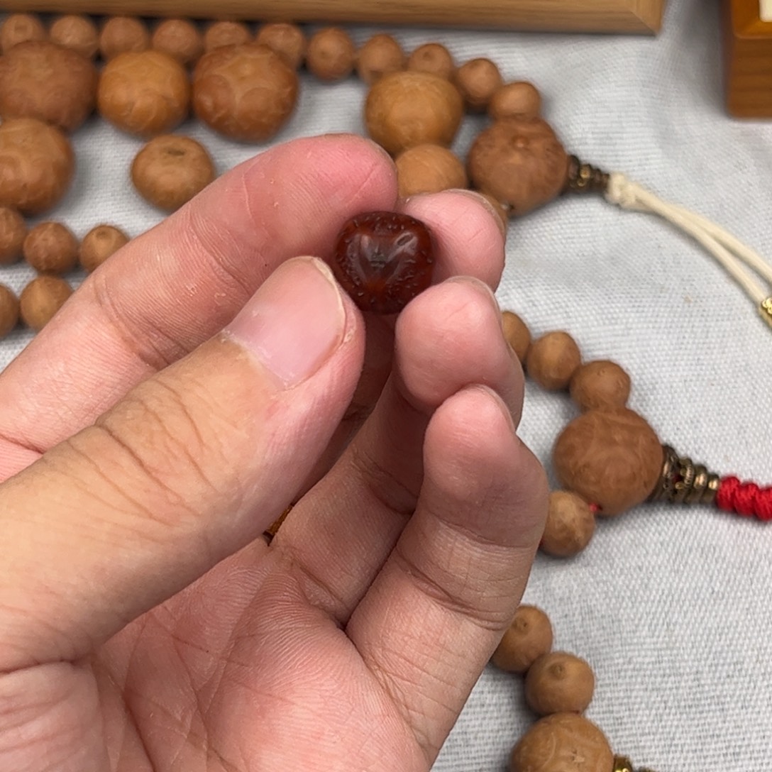 手串凤眼菩提11mm实心龙