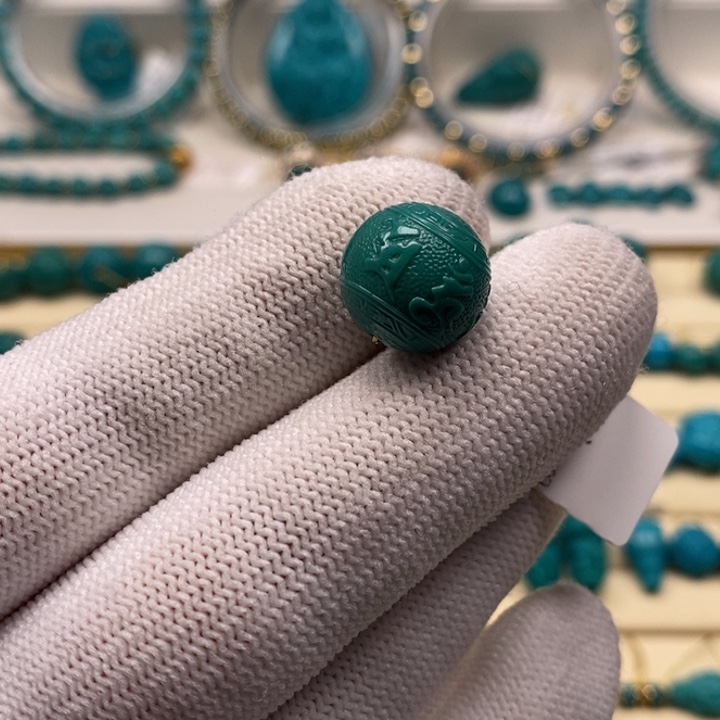 绿松石珠宝奇石未镶嵌