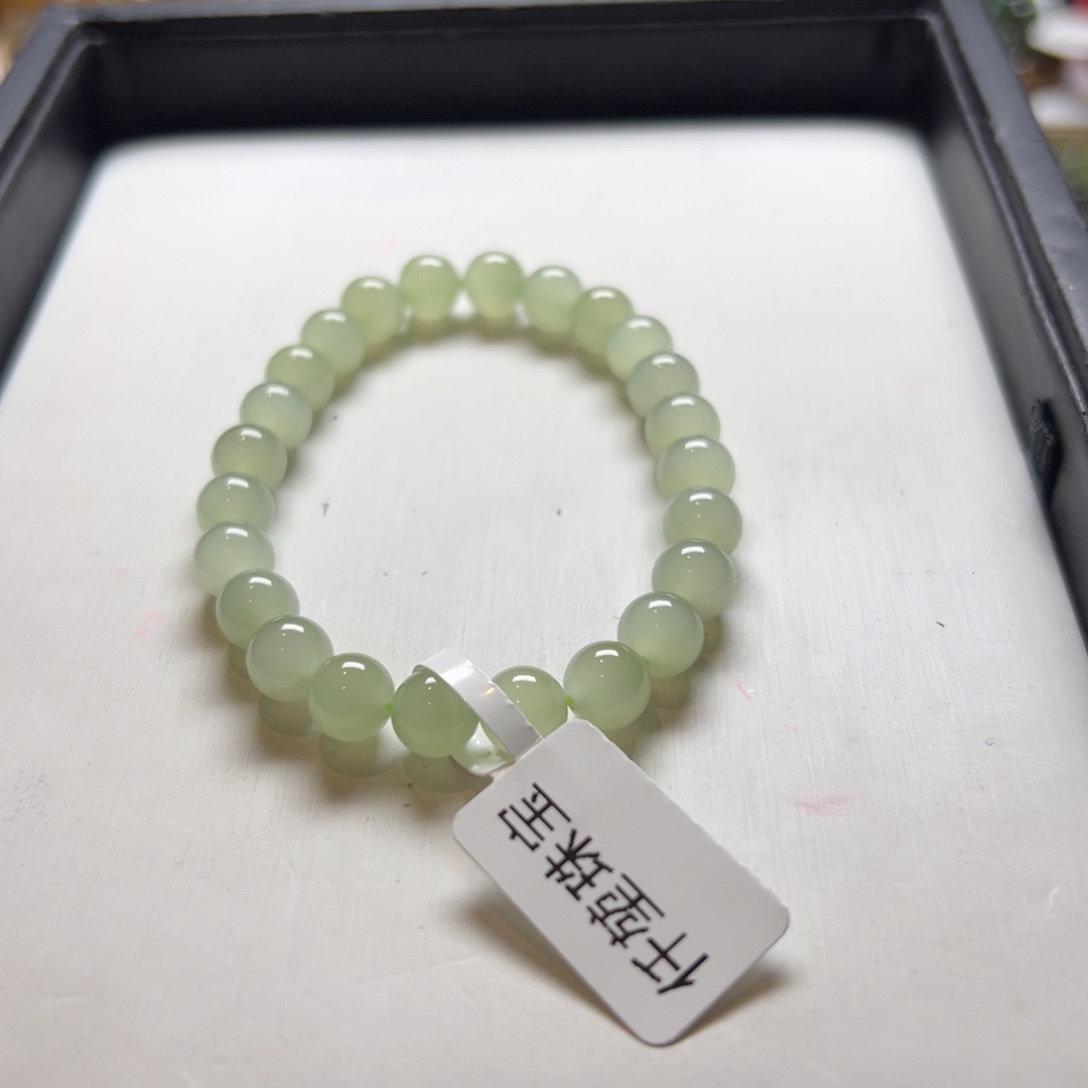 和田玉手链未镶嵌1****-