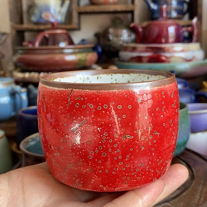 中国神后钧瓷茶具