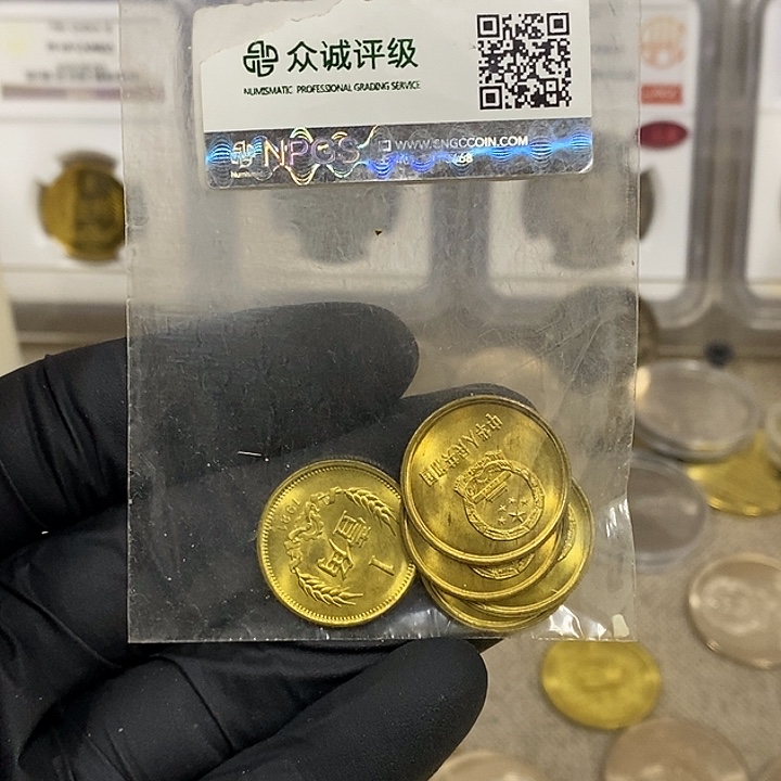 铜8101五枚，如图，如图