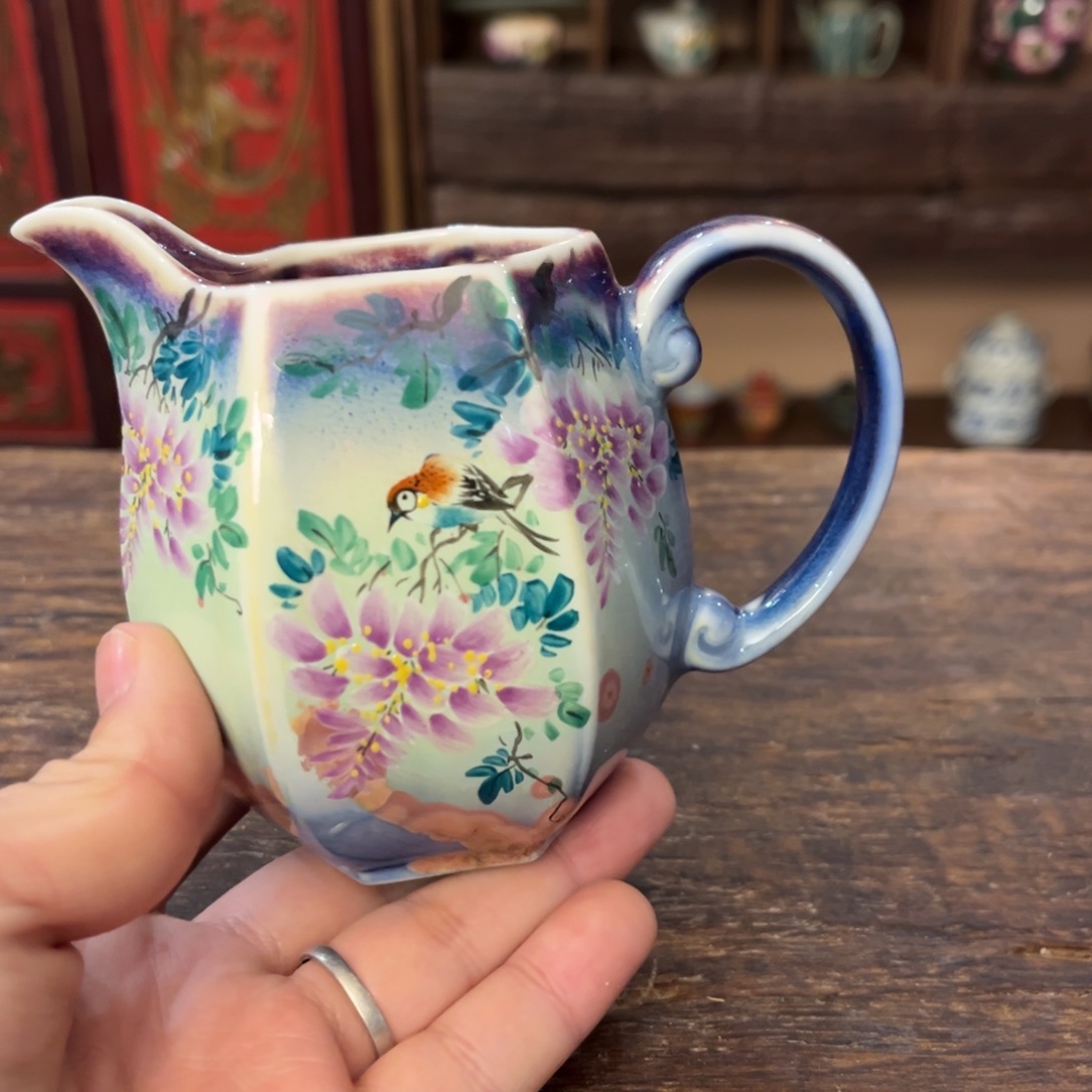 柴烧手工手绘陶瓷