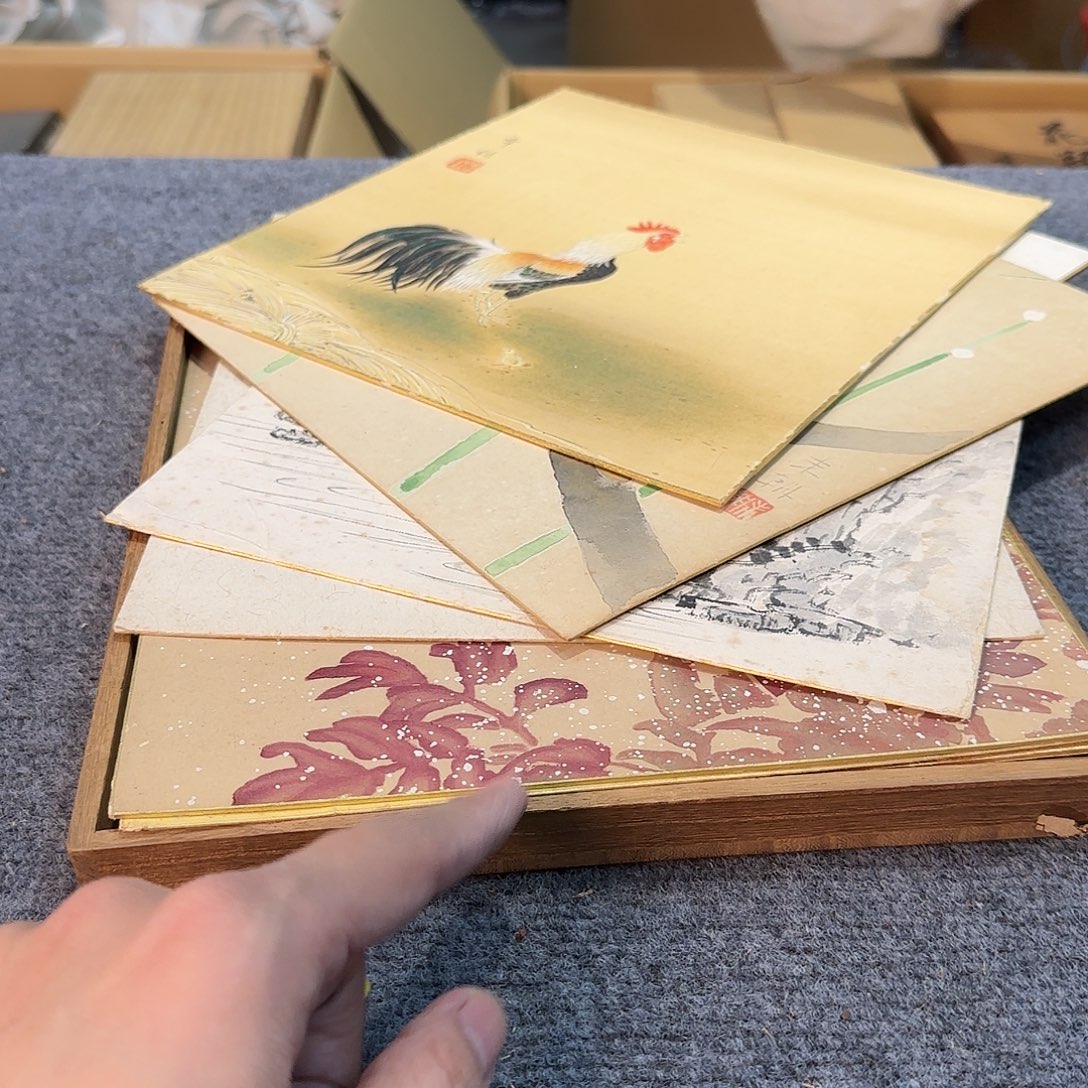 卡纸中古艺术工艺美术品