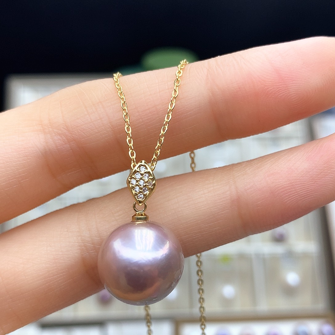 淡水珍珠颈饰合金