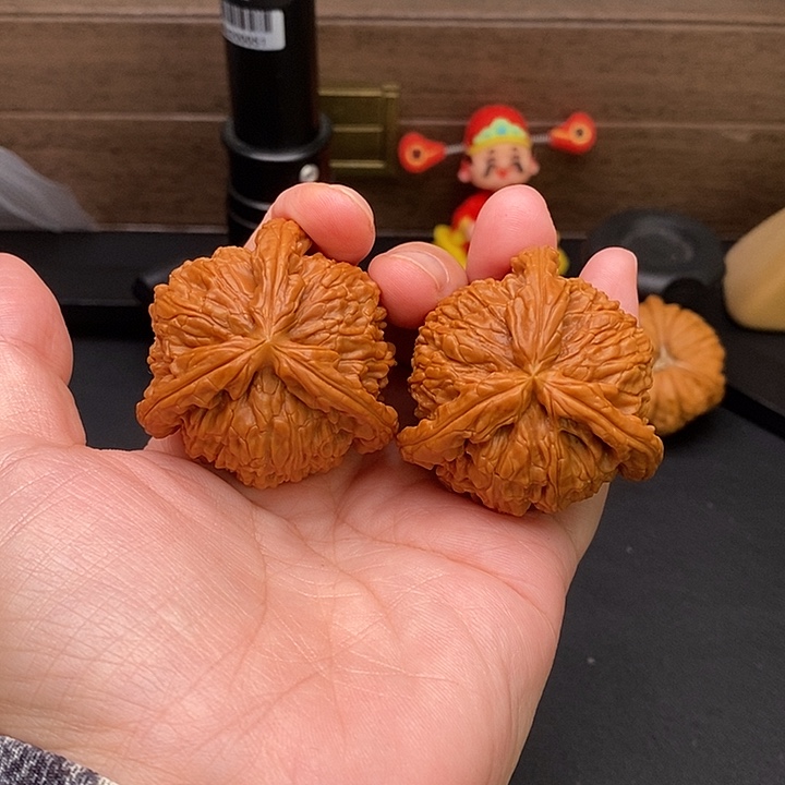 绥***子把件文玩核桃白奔