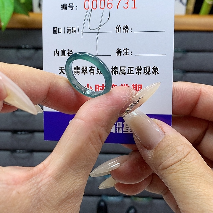 翡翠戒圈未镶嵌     6731