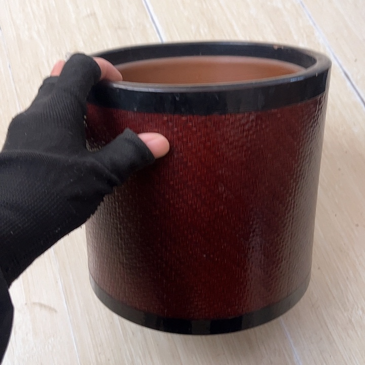 蜜安罐瓷香炉锡茶则